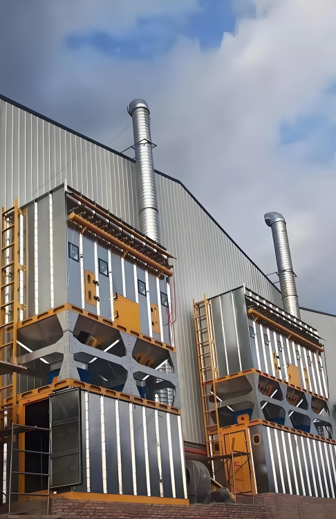 北京布袋除塵器在工廠車間應(yīng)用實(shí)景圖