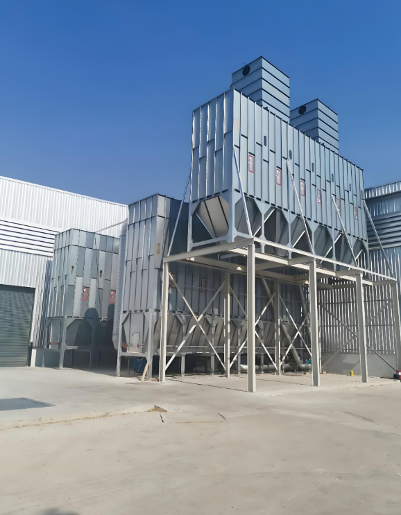 北京除塵設(shè)備在木工車間安裝效果圖