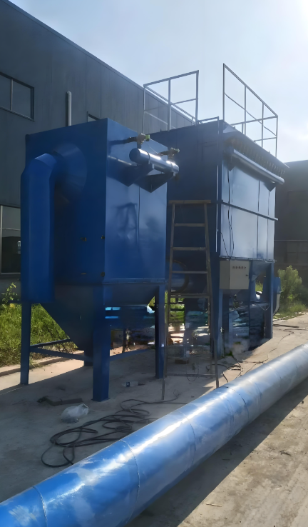 北京布袋除塵器工作車間實景圖