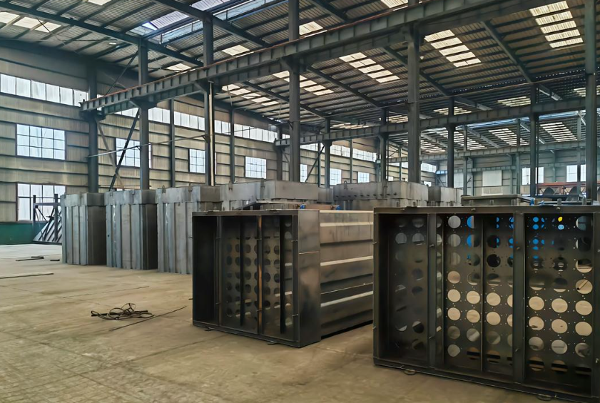 北京嵩安環境除塵設備生產車間實拍